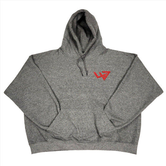 Impel Forward Hoodie Embroidered Logo - Gray