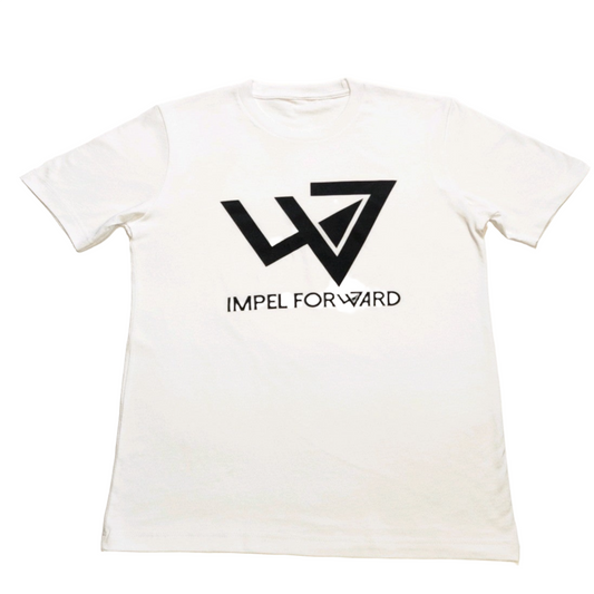 Impel Forward Logo White T-Shirt