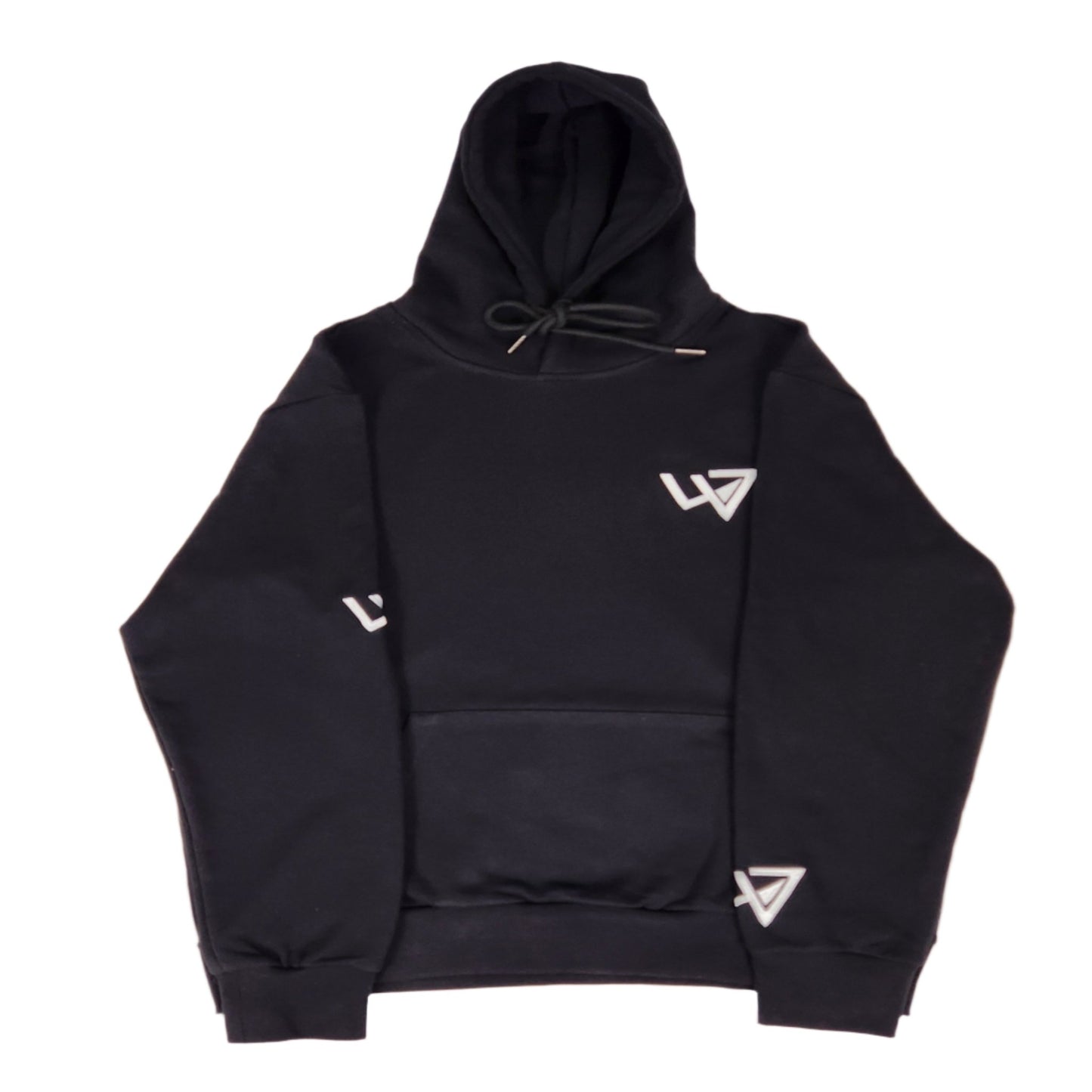 Impel Forward Stitched Logo Hoodie - Black