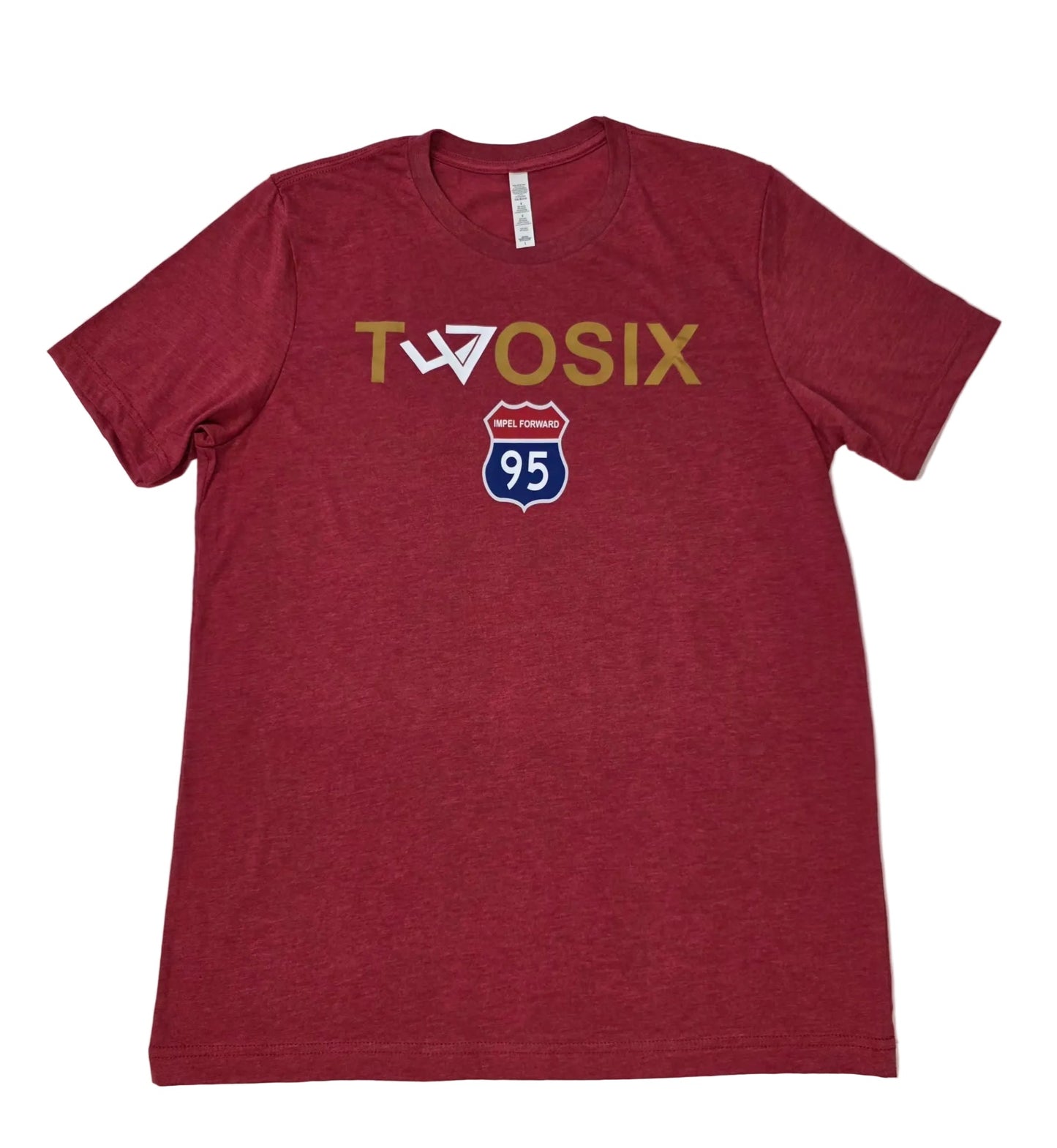 TWOSIX Impel Forward 95 Tee- Maroon