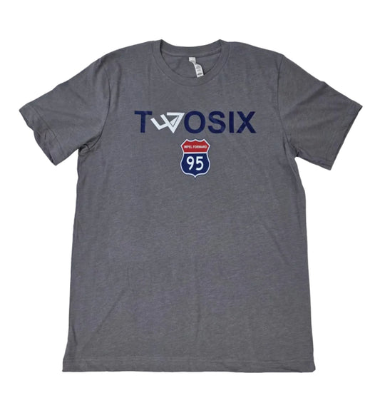 TWOSIX Impel Forward 95 Tee- Gray