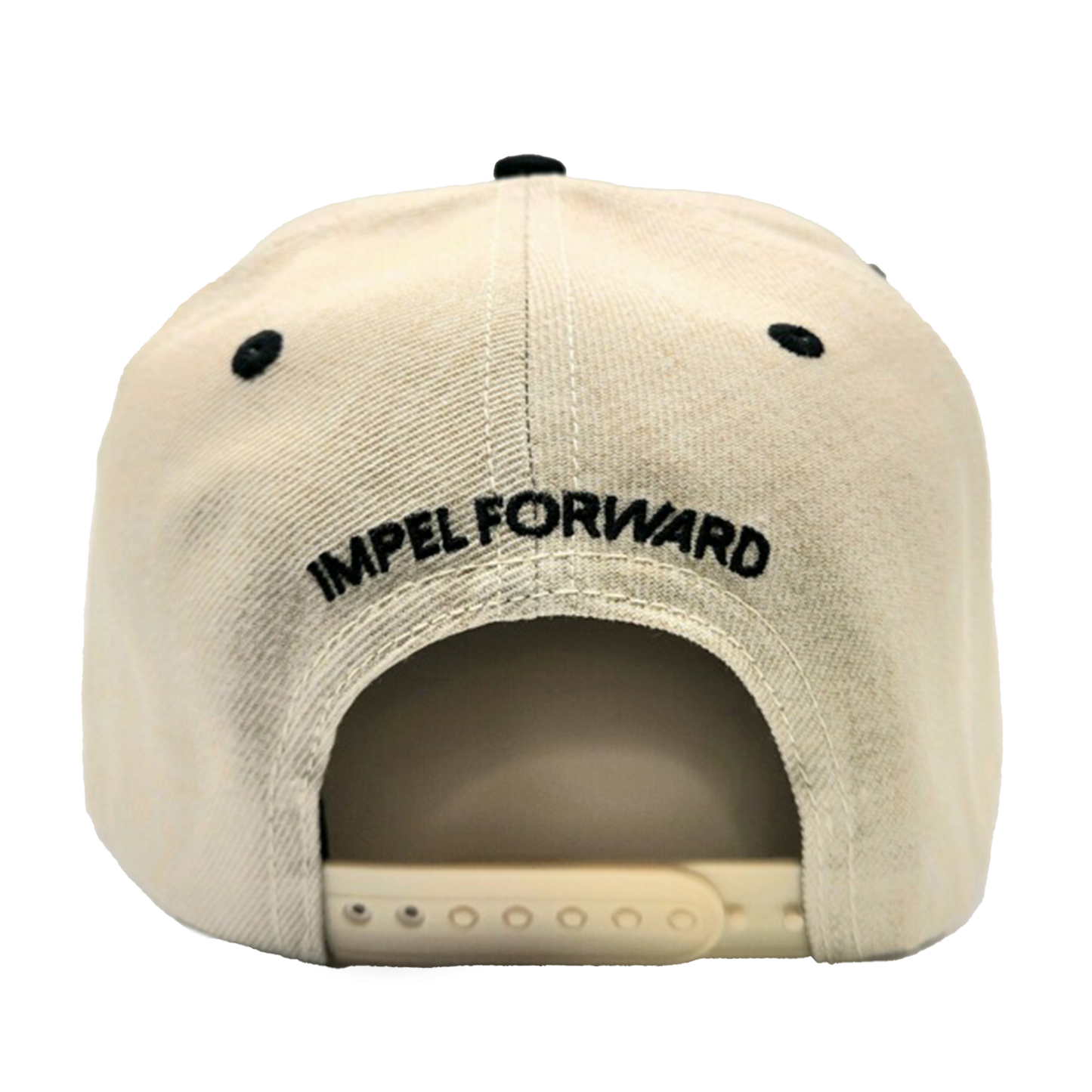 Impel Forward Snapback Hat - Tan Black