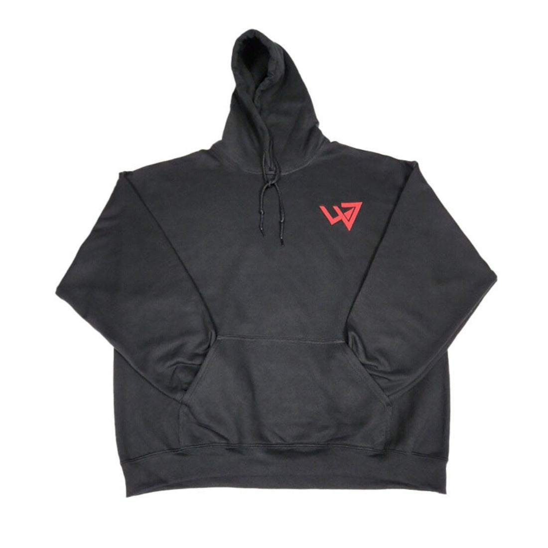 Impel Forward Hoodie Embroidered Logo - Black/Red